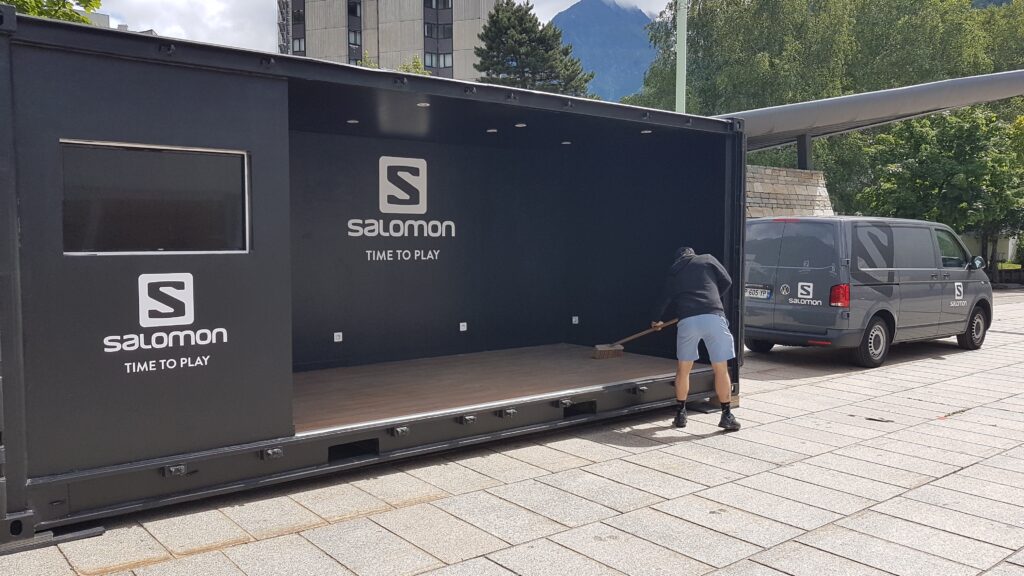 Stand Salomon Marathon du Mont Blanc