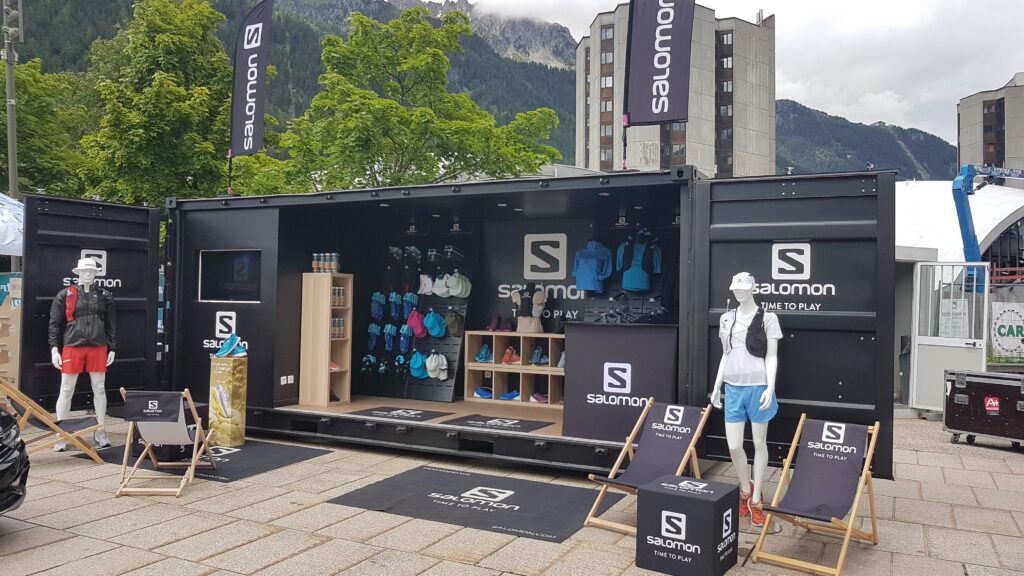 Stand Salomon Marathon du Mont Blanc