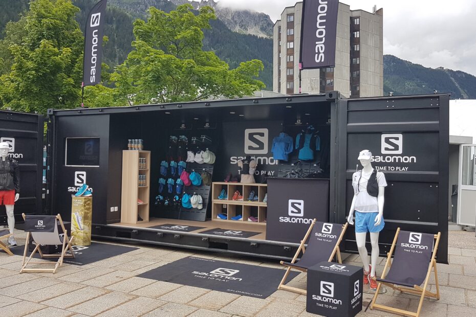 Stand Salomon Marathon du Mont Blanc