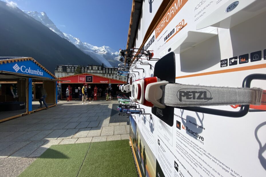 Stand Petzl UTMB 2021 Mark'Event