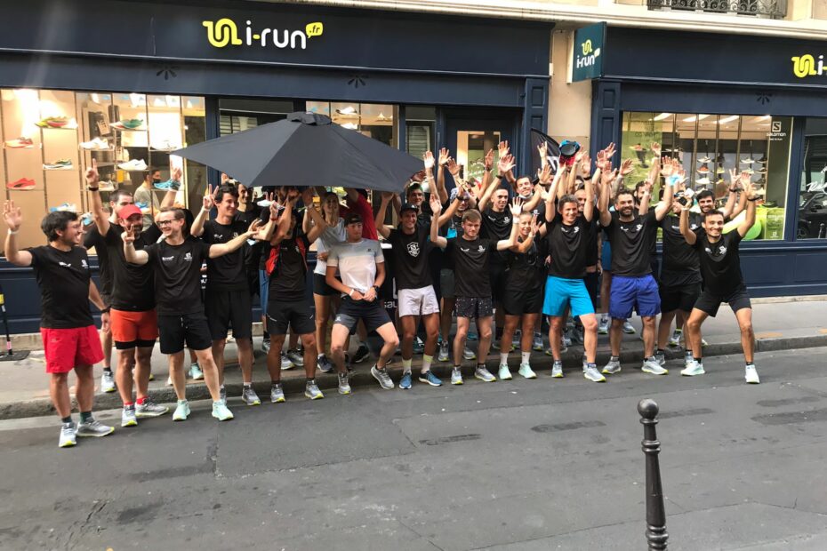 Testing Salomon Irun Paris Mark'Event