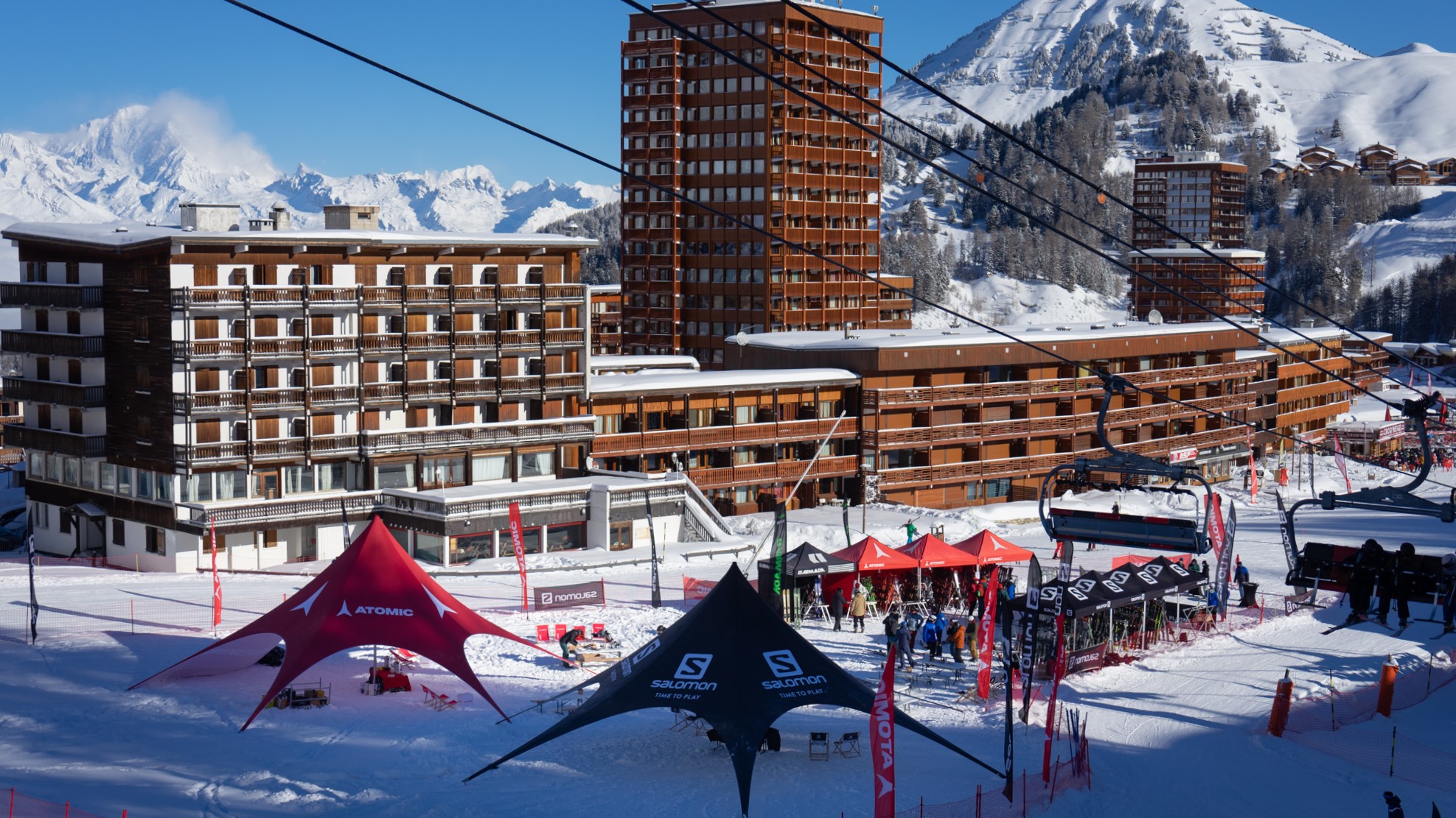 Launch Event 2022 La Plagne Salomon Atomic Armada Mark'Event